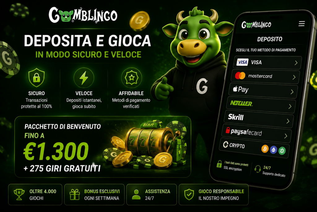 Codici Bonus e Promozioni Gomblingo Casino: Guida Aggiornata 2026